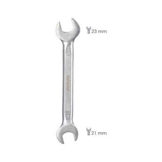 Llave Fija Plus Acero Cromo Vanadio 21x23 DIN 3110, Llaves Fijas Dobles al por Mayor | Almacén de Ferretería