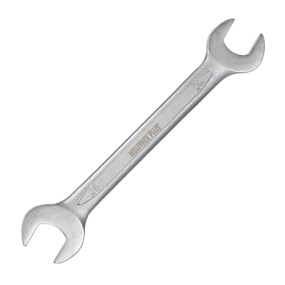 Llave Fija Plus Acero Cromo Vanadio 24x26 DIN 3110, Llaves Fijas Dobles al por Mayor | Almacén de Ferretería