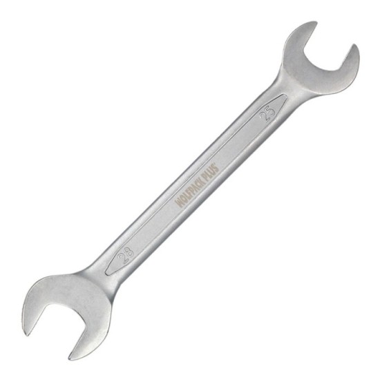 Llave Fija Plus Acero Cromo Vanadio 25x28 DIN 3110, Llaves Fijas Dobles al por Mayor | Almacén de Ferretería