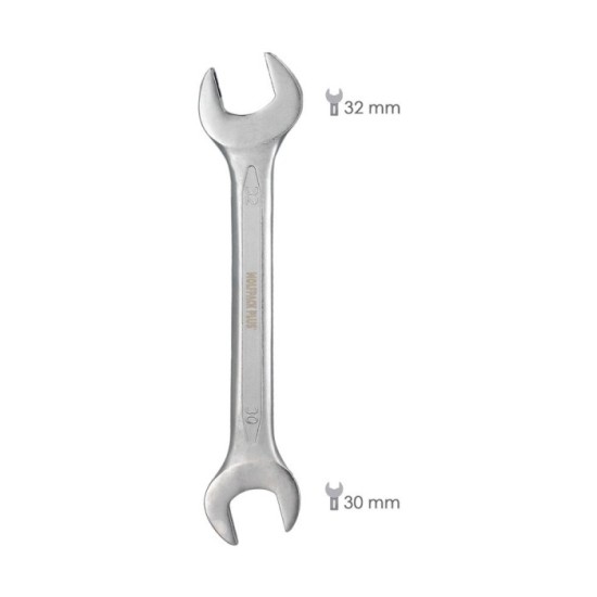 Llave Fija Plus Acero Cromo Vanadio 30x32 DIN 3110, Llaves Fijas Dobles al por Mayor | Almacén de Ferretería