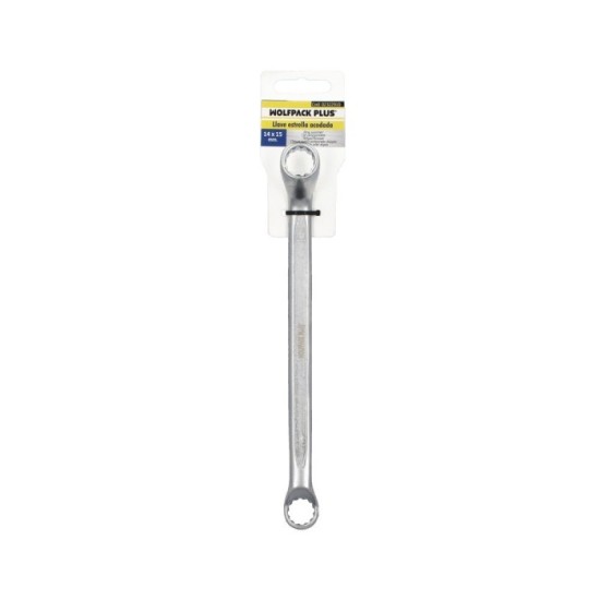 Llave Estrella Acodada Plus Acero Cromo Vanadio 14x15 DIN 838, Llave Doble Boca Acodada, Llave Fija Estrella Acodada al por Mayo