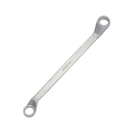 Llave Estrella Acodada Plus Acero Cromo Vanadio 16x17 DIN 838, Llave Doble Boca Acodada, Llave Fija Estrella Acodada al por Mayo