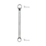 Llave Estrella Acodada Plus Acero Cromo Vanadio 20x22 DIN 838, Llave Doble Boca Acodada, Llave Fija Estrella Acodada al por Mayo
