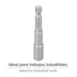 Llave Vaso Magnetica  7 mm, (2 Piezas) al por Mayor | Almacén de Ferretería