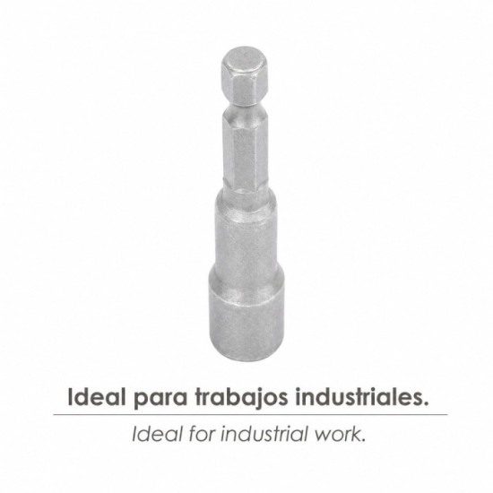 Llave Vaso Magnetica 8 mm, (2 Piezas) al por Mayor | Almacén de Ferretería