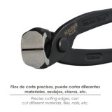 Tenazas Rusas Profesionales Plus DIN/ISO 9242 Cromo Vanadio Negra   11" al por Mayor | Almacén de Ferretería