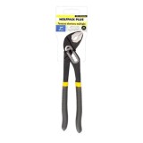 Tenazas Apertura Múltiple Negra 180 mm, Mangos Plastificados DIN 8976, Pico De Loro, Alicates Extensibles, Tenazas Fontanero al 