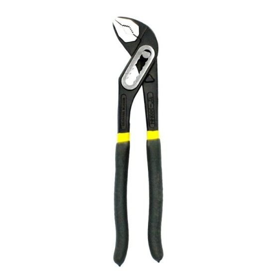 Tenazas Apertura Múltiple Negra 300 mm, Mangos Plastificados DIN 8976, Pico De Loro, Alicates Extensibles, Tenazas Fontanero al 