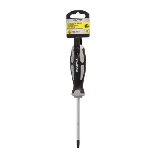 Destornillador Torx Inviolable Acero S2 Mango TPR Bimaterial, Medida T30 x Ø 6,0 x 100 mm, al por Mayor | Almacén de Ferretería