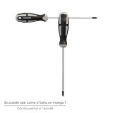 Destornillador Phillips Acero S2 Mango TPR Bimaterial, Medida PH 1 x Ø 5,0 x 100 mm,  DIN5262, al por Mayor | Almacén de Ferrete