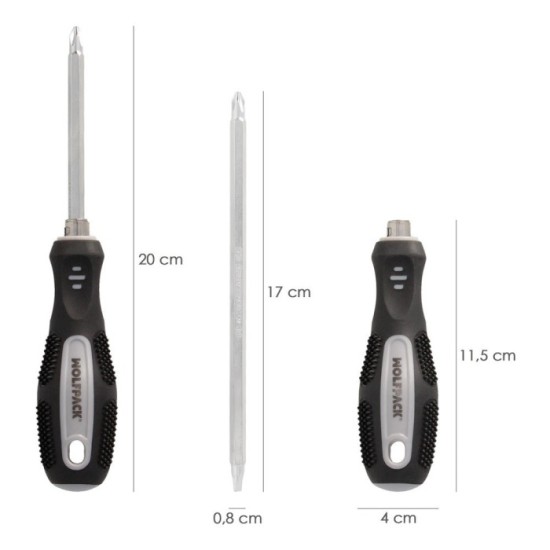 Destornillador Intercambiable 6x150 mm, al por Mayor | Almacén de Ferretería