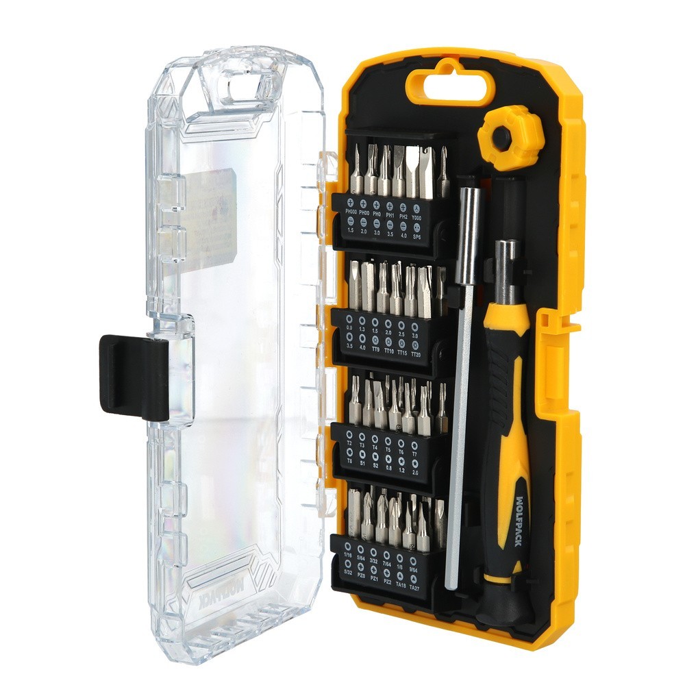 Juego Destornilladores Precision Con  51 Piezas Kit Reparación Herramientas Para Moviles Electronica al por Mayor | Almacén de F