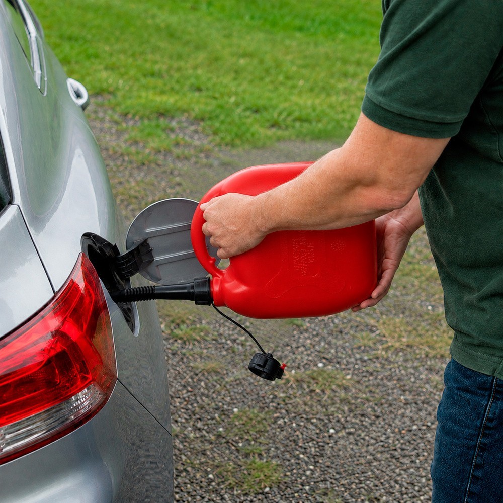Bidón Homologado Para Gasolina De 5 Litros Fabricado En Polietileno De Alta Densidad, al por Mayor | Almacén de Ferretería