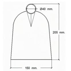 Azada Forjada Sin Mango    96/  750 Gramos