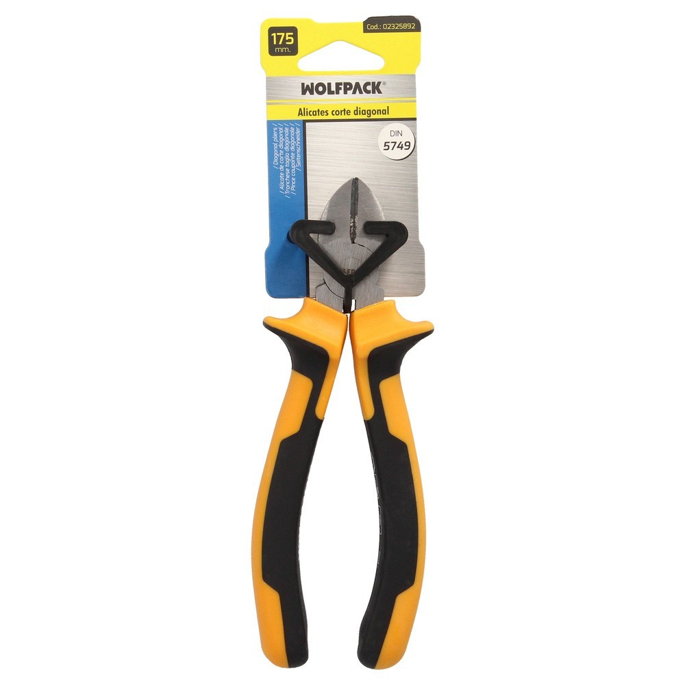 Alicates Corte Diagonal 175 mm, Acero DIN 5749 Pelacables, Corta Cables, Pelador Cables al por Mayor | Almacén de Ferretería