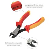 Alicates Corte Diagonal 180 mm, Mangos Aislados Acero Cromo Vanadio Pelacables, Corta Cables, Pelador Cables al por Mayor | Alma