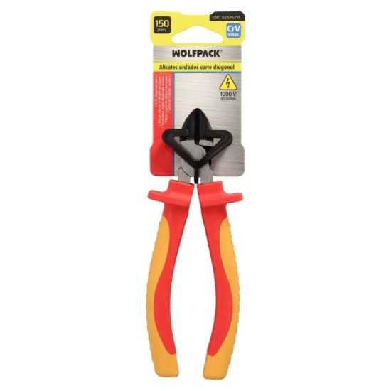 Alicates Corte Diagonal 150 mm, Mangos Aislados Acero Cromo Vanadio Pelacables, Corta Cables, Pelador Cables al por Mayor | Alma