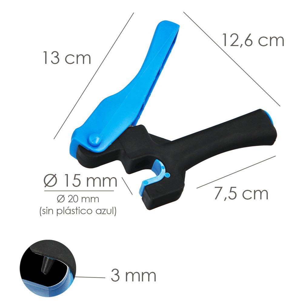 Pistola Sacabocados Para Tubo de Riego / Goteros / Goteos Ø 3 mm, Punzon Tubos Riego al por Mayor | Almacén de Ferretería