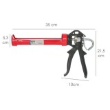 Pistola Silicona Profesional  Roja / Negra Profesional al por Mayor | Almacén de Ferretería