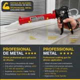 Pistola Silicona Profesional  Roja / Negra Profesional al por Mayor | Almacén de Ferretería