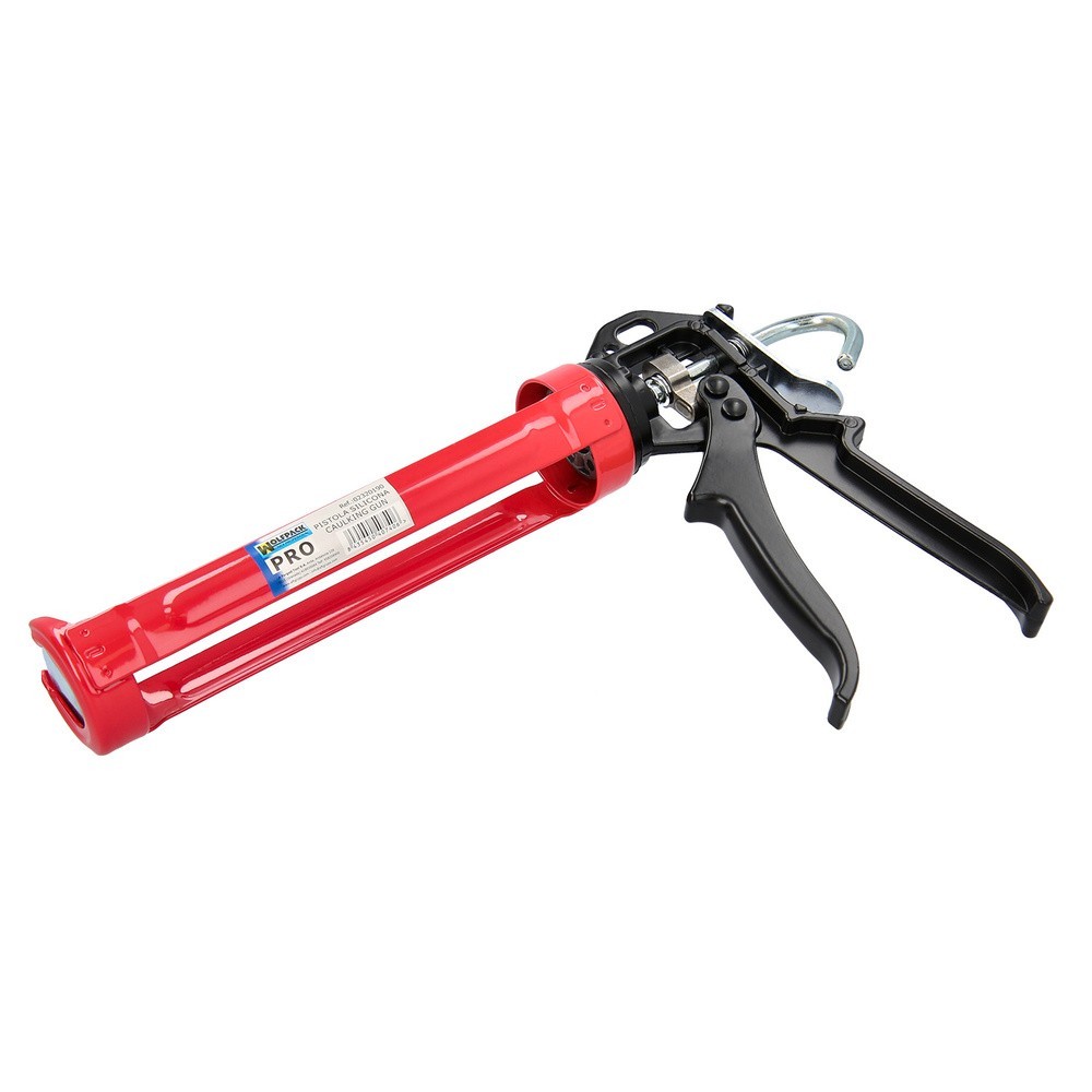 Pistola Silicona Profesional  Roja / Negra Profesional al por Mayor | Almacén de Ferretería