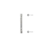 Llave Tubo Tubular 10x11 Fabricada en Acero Cromo Vanadio, Llave Grifería, Llave De Tubo Para Grifos, Llaves De Tubo Doble al po