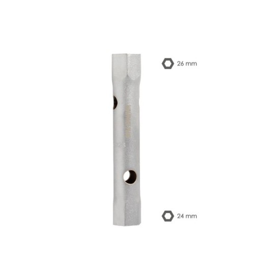 Llave Tubo Tubular 24x26 Fabricada en Acero Cromo Vanadio, Llave Grifería, Llave De Tubo Para Grifos, Llaves De Tubo Doble al po