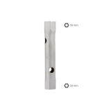 Llave Tubo Tubular 24x26 Fabricada en Acero Cromo Vanadio, Llave Grifería, Llave De Tubo Para Grifos, Llaves De Tubo Doble al po