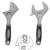 Llave Ajustable Gran Apertura 52 mm, medida 10" al por Mayor | Almacén de Ferretería