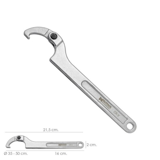 Llave De Gancho Articulada Para Tuberias Ø 35 a 50 mm, al por Mayor | Almacén de Ferretería