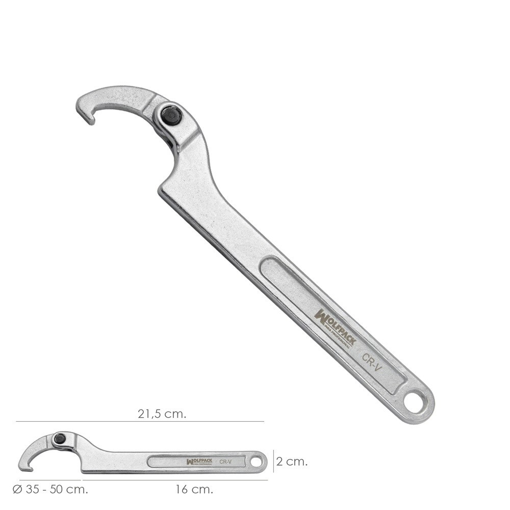 Llave De Gancho Articulada Para Tuberias Ø 35 a 50 mm, al por Mayor | Almacén de Ferretería