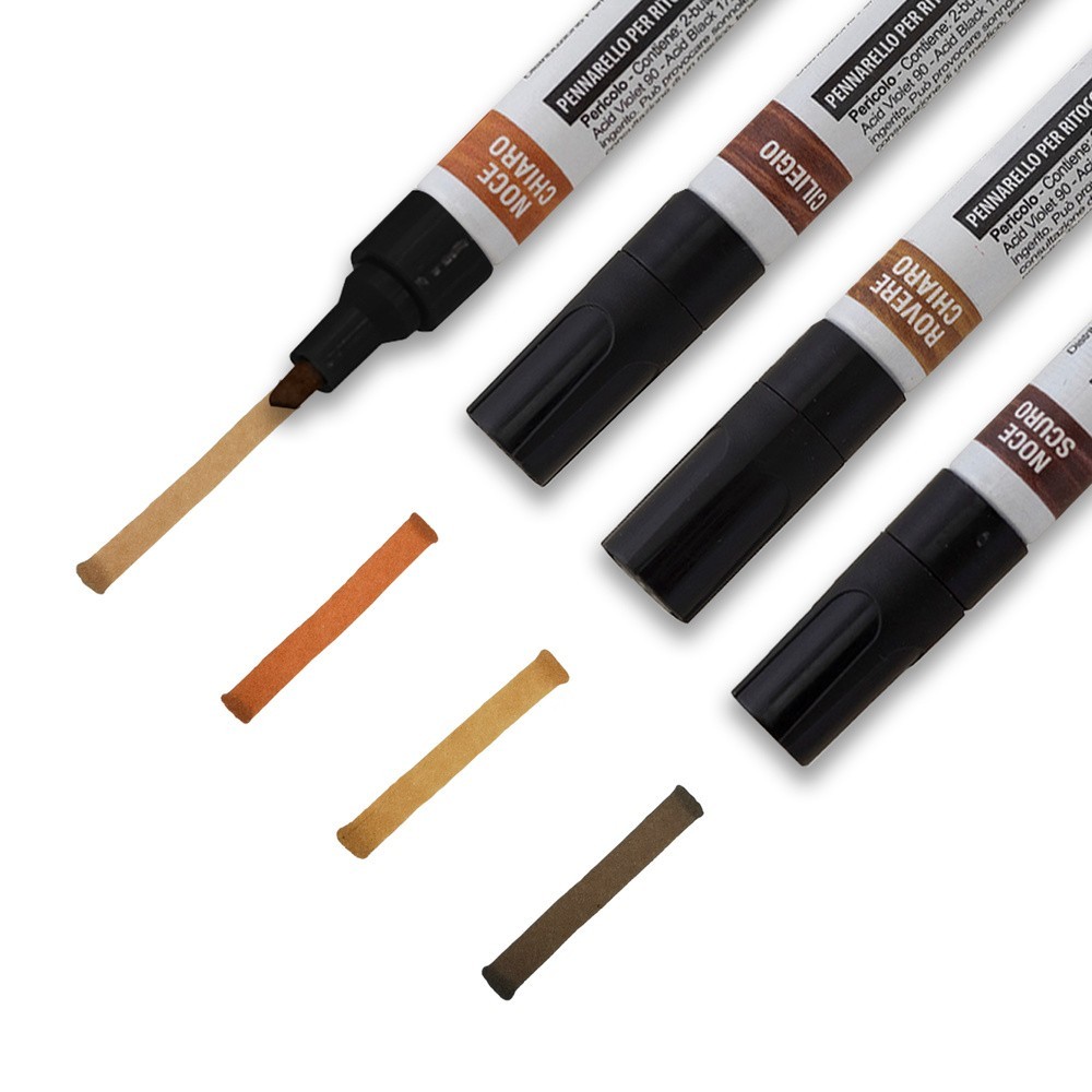Rotulador Profesional Retoque Madera Color Nogal Claro al por Mayor | Almacén de Ferretería