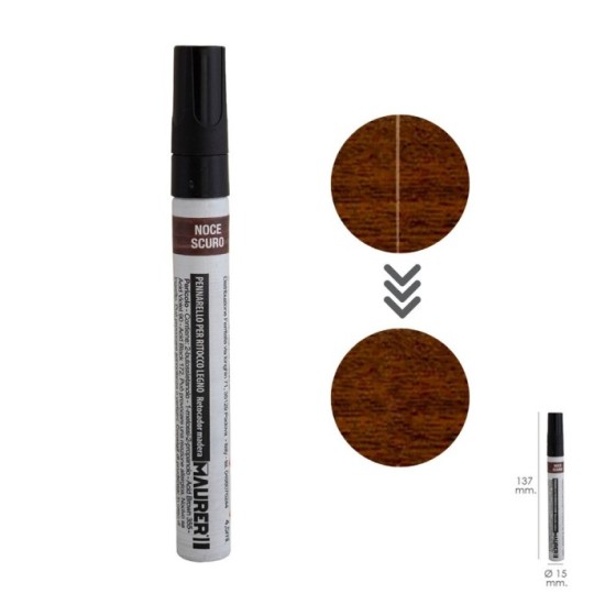 Rotulador Profesional Retoque Madera Color Nogal Oscuro al por Mayor | Almacén de Ferretería