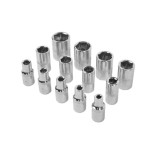 Juego Llaves De Vaso y Puntas 1/4" 46 Piezas, Con Apadtador, Cromo Vanadio, Kit Llave Combinada, Kit Carraca, Juego Llaves Vaso 