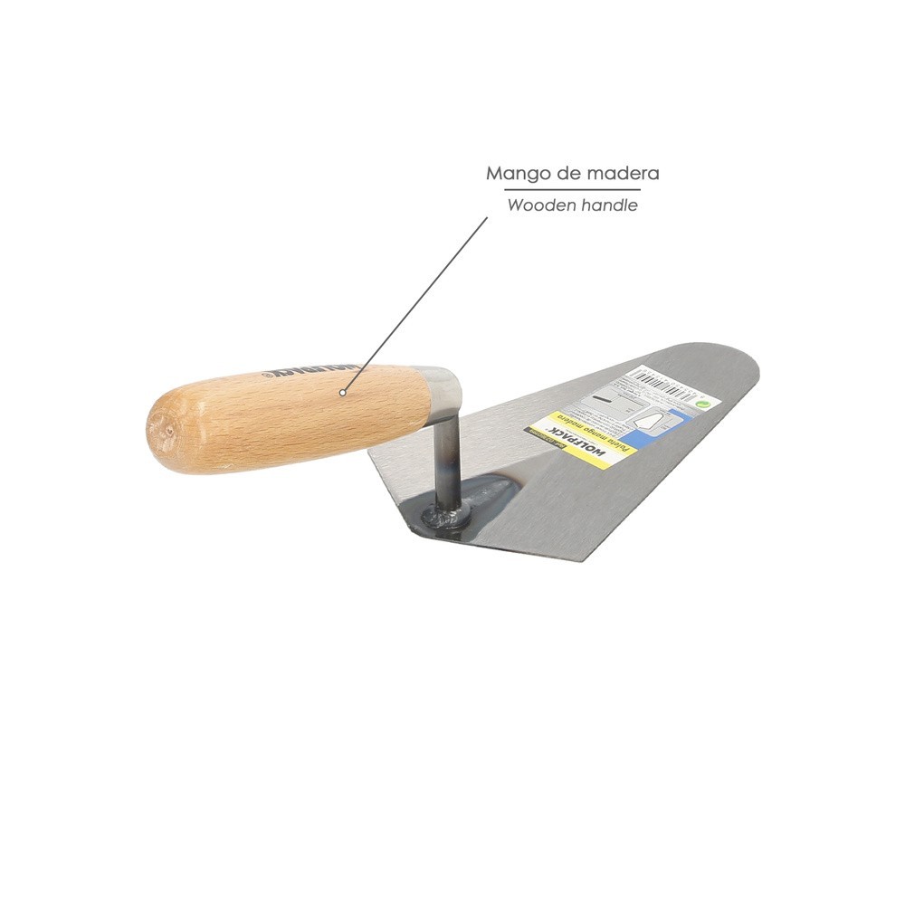 Paleta Wolfpack Plus Mango Madera 348    160 mm, al por Mayor | Almacén de Ferretería