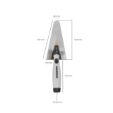 Paletin Wolfpack Plus Mango Goma 342/130 mm, al por Mayor | Almacén de Ferretería