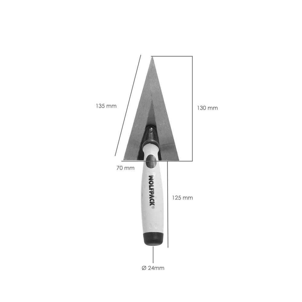 Paletin Wolfpack Plus Mango Goma 343/130 mm, al por Mayor | Almacén de Ferretería