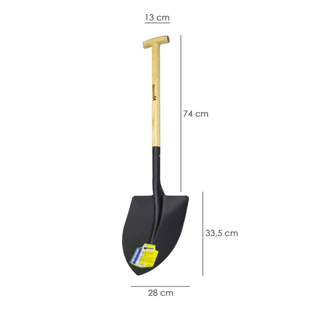 Pala Mango Madera Punta Mango Muleta 502/3 al por Mayor | Almacén de Ferretería