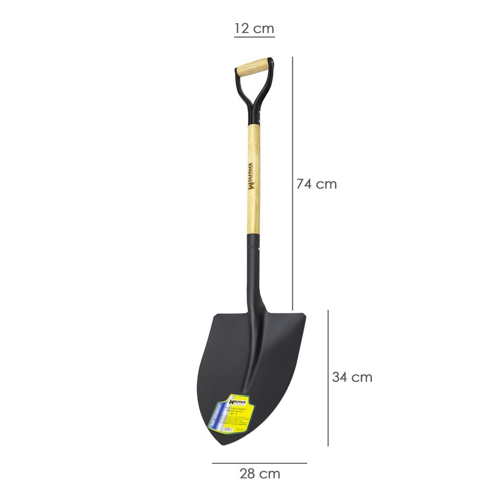 Pala Mango Madera Punta Mango Anilla 502/3 al por Mayor | Almacén de Ferretería