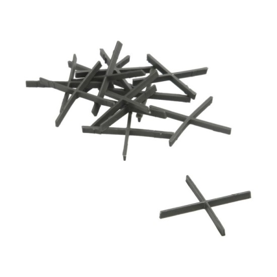 Crucetas Cruz / Separadores Para Suelos Ceramicos 1 mm, (Bolsa 250 Piezas) al por Mayor | Almacén de Ferretería