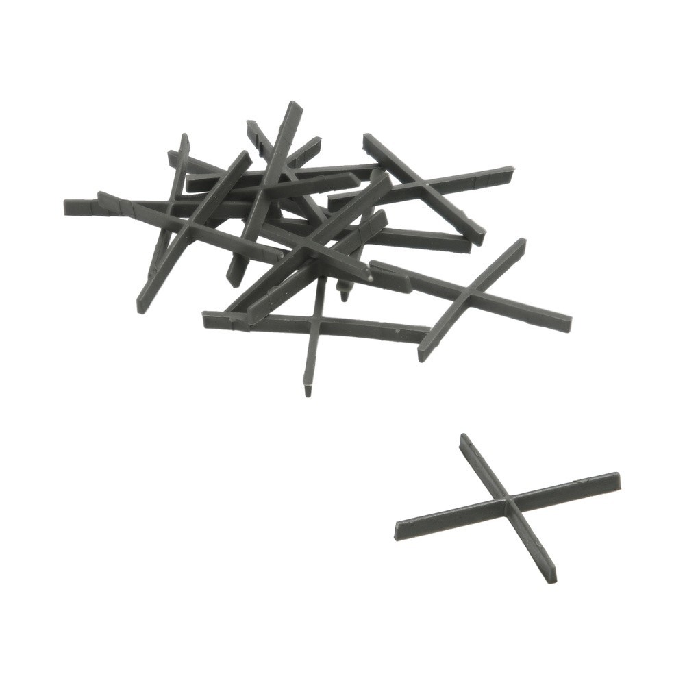 Crucetas Cruz / Separadores Para Suelos Ceramicos 1 mm, (Bolsa 250 Piezas) al por Mayor | Almacén de Ferretería