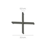 Crucetas Wolfpack Cruz 2 mm (Bolsa 250 Piezas) al por Mayor | Almacén de Ferretería
