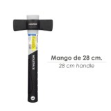 Maceta Mango Fibra Vidrio Mango Fibra Vidrio Con Empuñadura Antideslizante, 1000 Gramos 28 cm, al por Mayor | Almacén de Ferrete