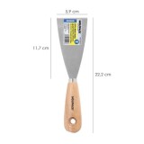 Espatula Mango Madera Hoja Acero 60 mm, Aplicar Yeso, Pintora, Masillas, Pladur, etc, al por Mayor | Almacén de Ferretería