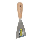 Espatula Mango Madera Hoja Acero 80 mm, Aplicar Yeso, Pintora, Masillas, Pladur, etc, al por Mayor | Almacén de Ferretería