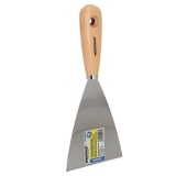 Espatula Mango Madera Hoja Acero 100 mm, Aplicar Yeso, Pintora, Masillas, Pladur, etc, al por Mayor | Almacén de Ferretería