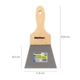 Espatula Techos Mango Madera Hoja Acero 90 x 120 mm, Aplicar Yeso, Pintora, Masillas, Pladur, etc, al por Mayor | Almacén de Fer