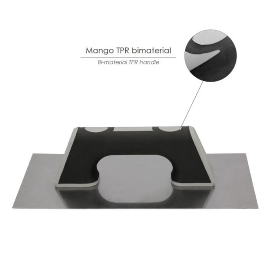 Llana Profesional Acero Mango TPR Acabado Liso 300x150 mm, al por Mayor | Almacén de Ferretería