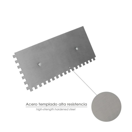 Peine Profesional Mango TPR 280x120 mm, Dientes 10 x 10 mm, al por Mayor | Almacén de Ferretería