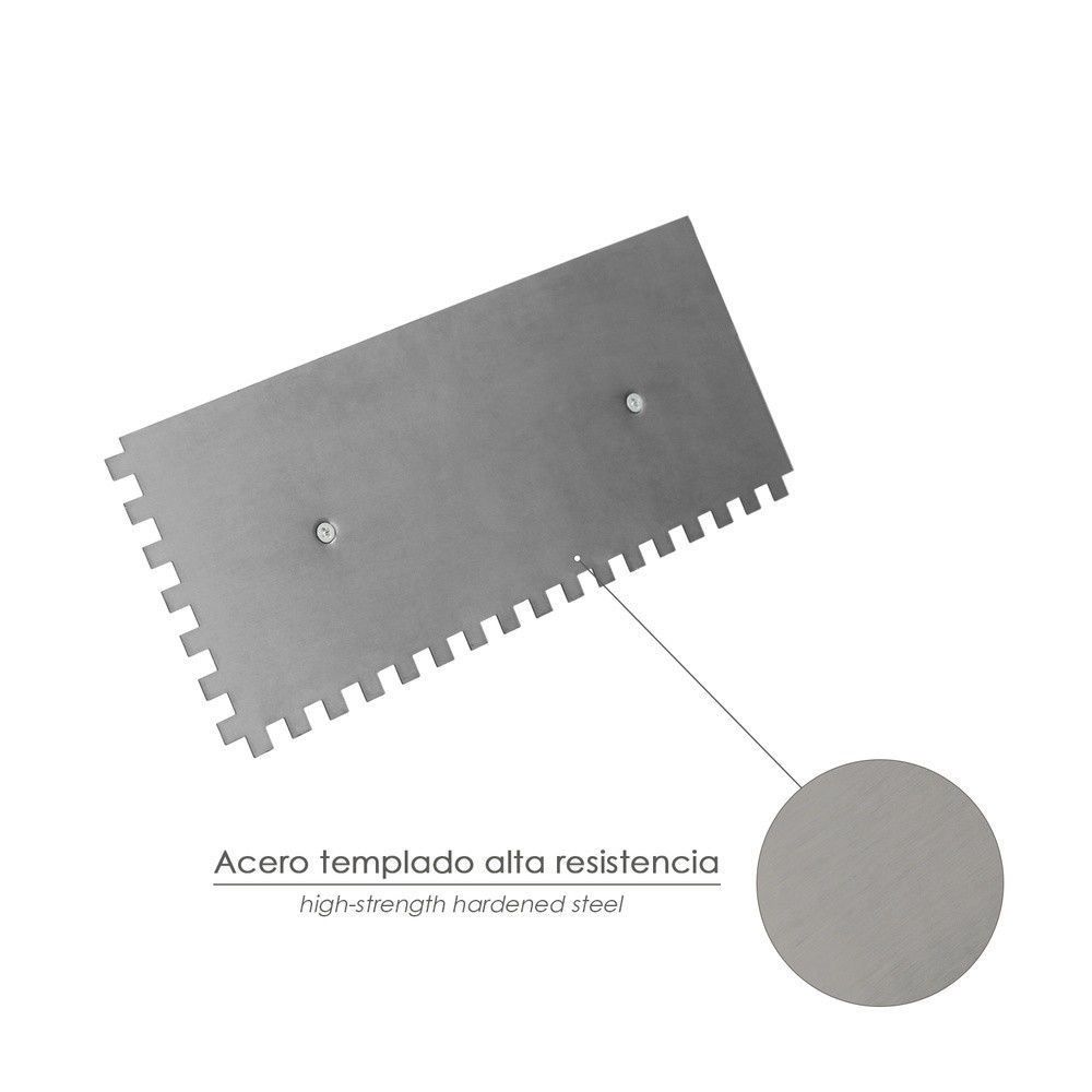 Peine Profesional Mango TPR 280x120 mm, Dientes 8 x 8 mm, al por Mayor | Almacén de Ferretería